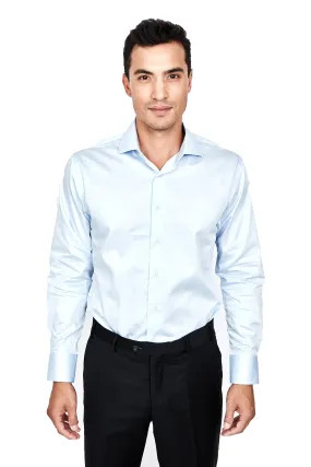 100% Premium Light Blue Shirt