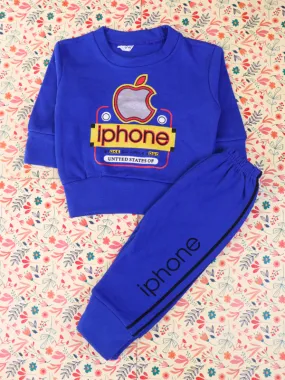 1.5Yr - 4Yrs Apple Royal Blue Suit For Kids SG BS84