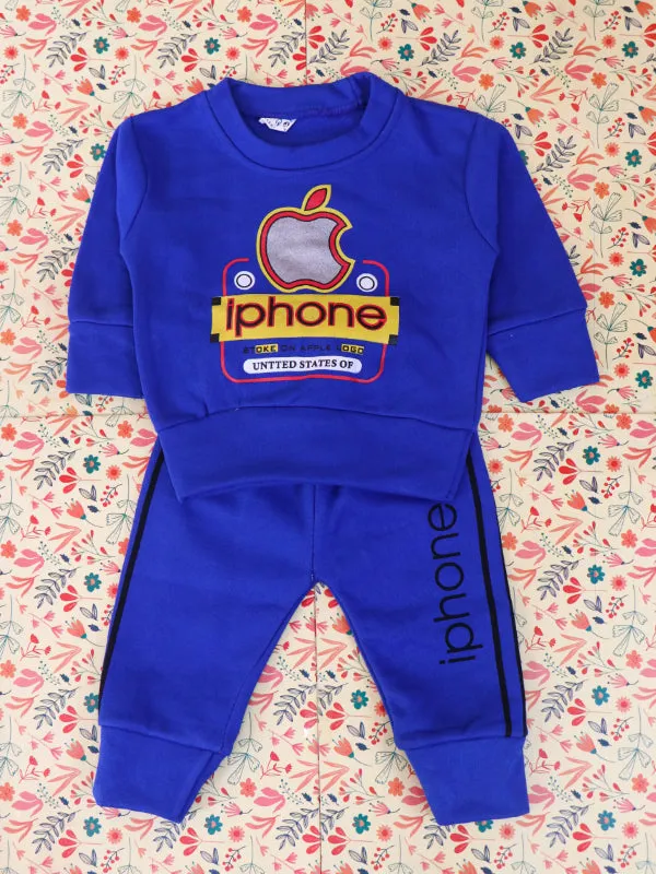 1.5Yr - 4Yrs Apple Royal Blue Suit For Kids SG BS84