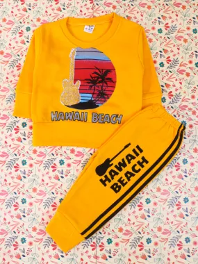 1.5Yr - 4Yrs Beach Yellow Suit For Kids SG BS85