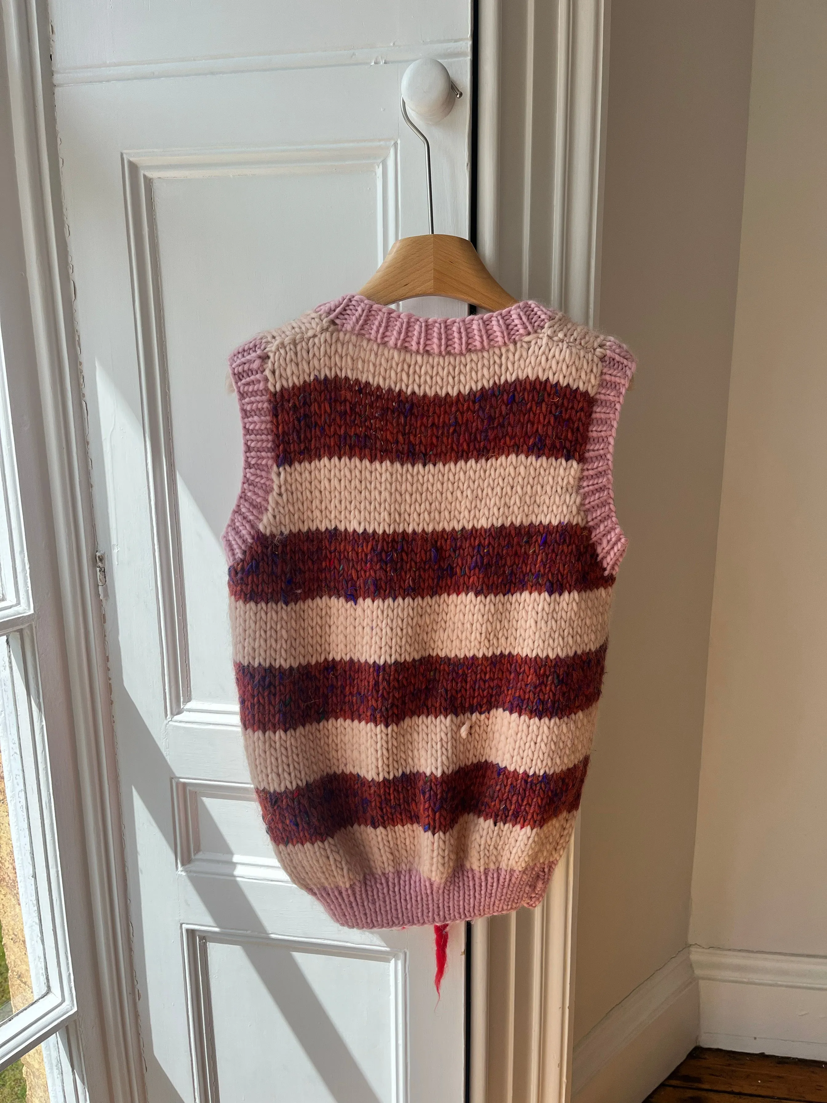 1of1 Blended Chunky Knit Vest S/M (Sample)