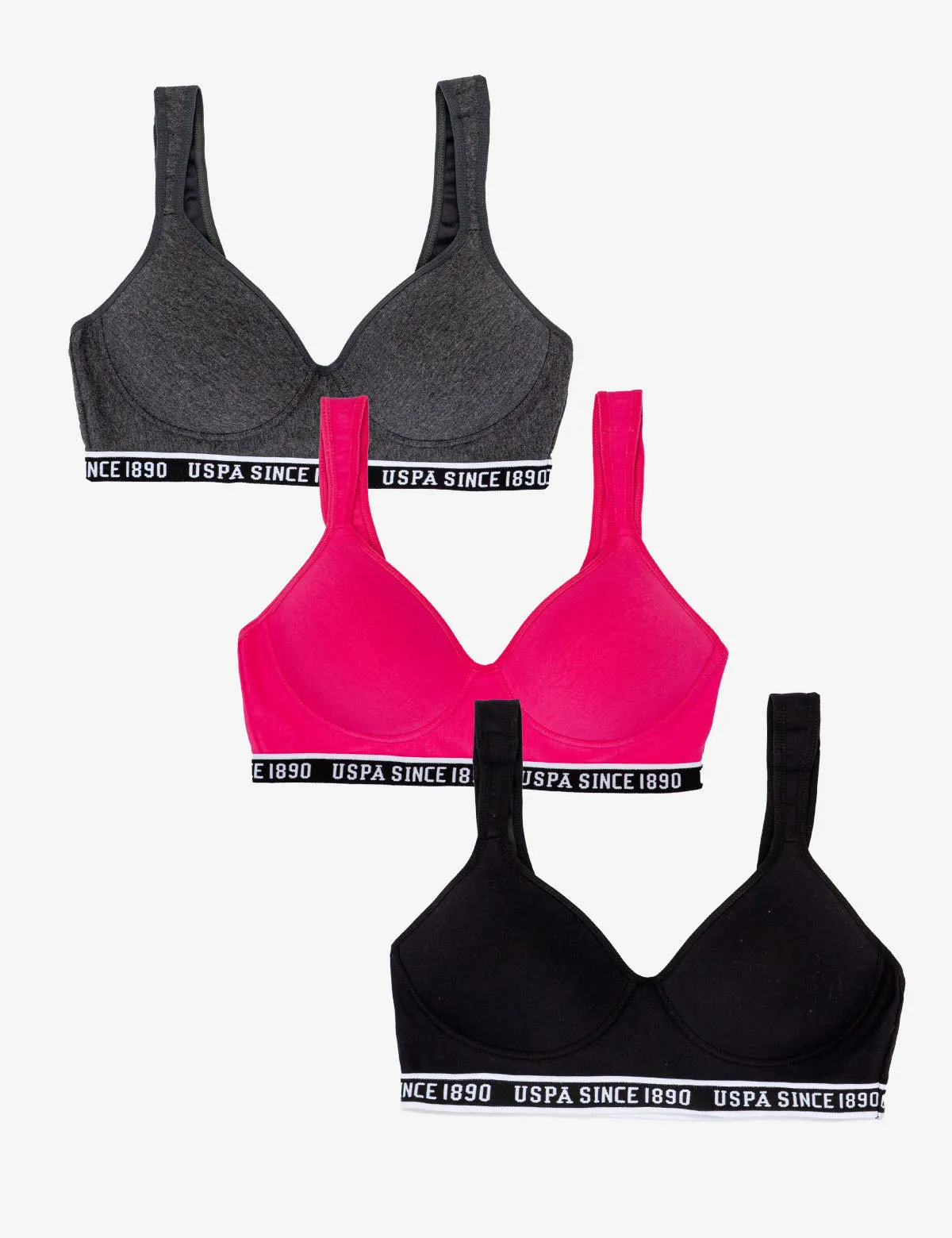 3 PACK SPORTS BRAS