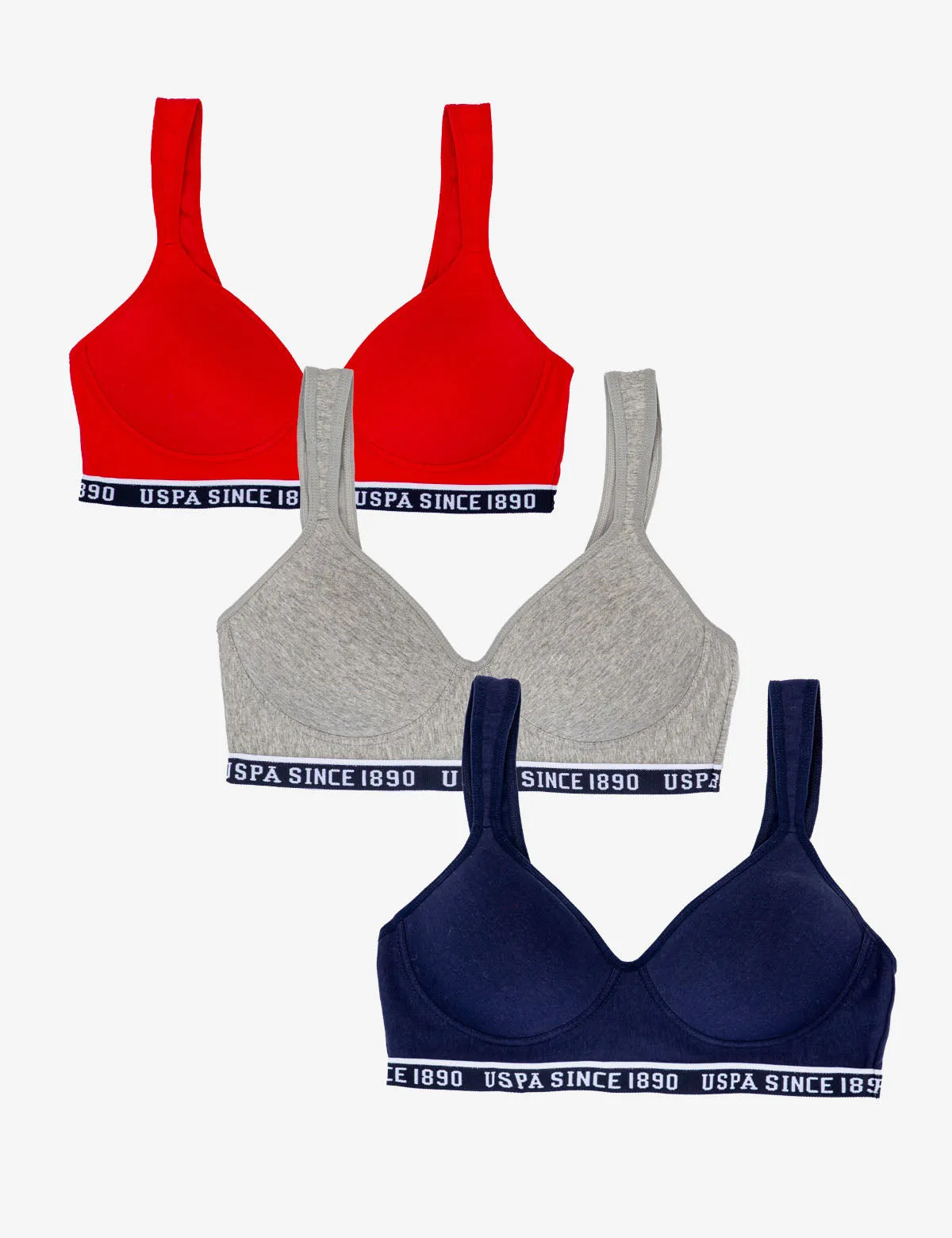 3 PACK SPORTS BRAS