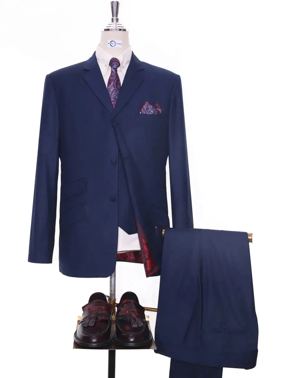 3 Piece Suit | Essential Navy Blue Suit