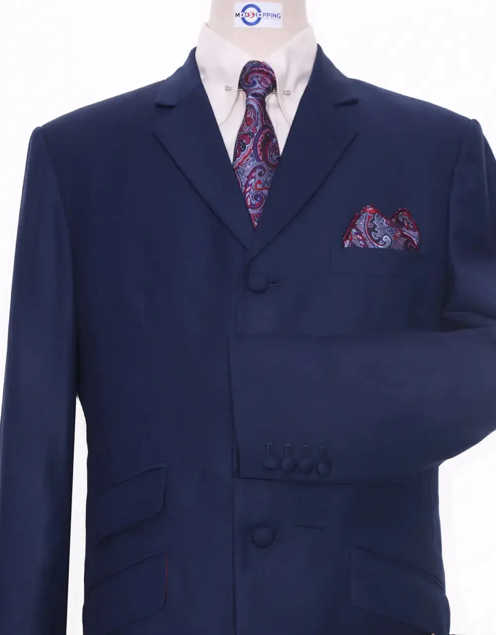 3 Piece Suit | Essential Navy Blue Suit