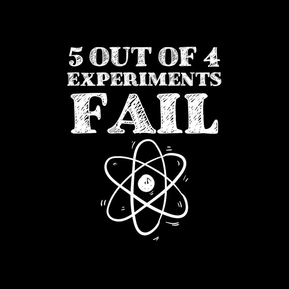 5 Out Of 4 Experiments Fall Geek T-Shirt