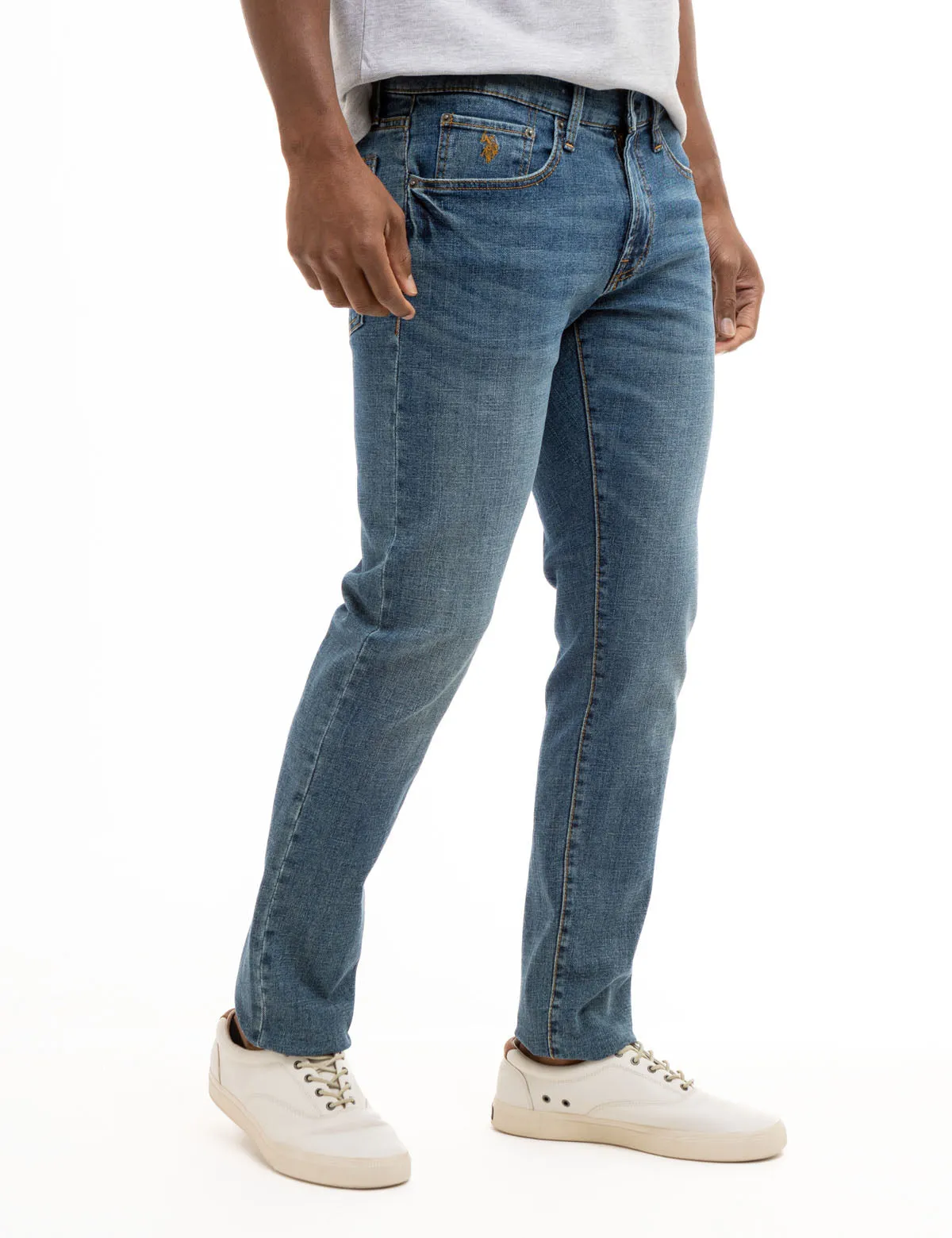 5 POCKET STRETCH SLIM FIT JEANS