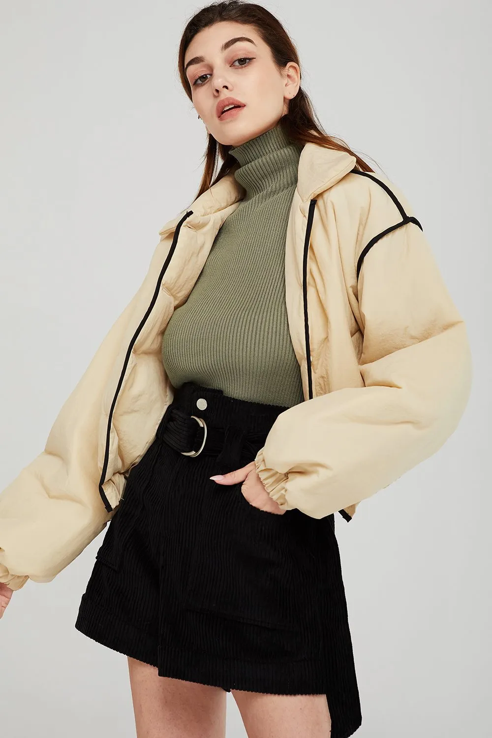 Abigail Puffer Cropped Jacket