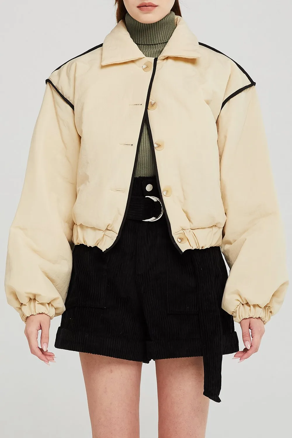 Abigail Puffer Cropped Jacket