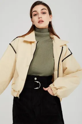 Abigail Puffer Cropped Jacket