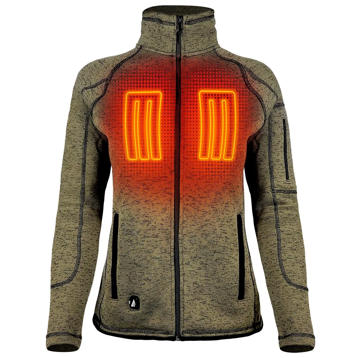 ActionHeat 5V Women's Battery Heated Sweater Jacket