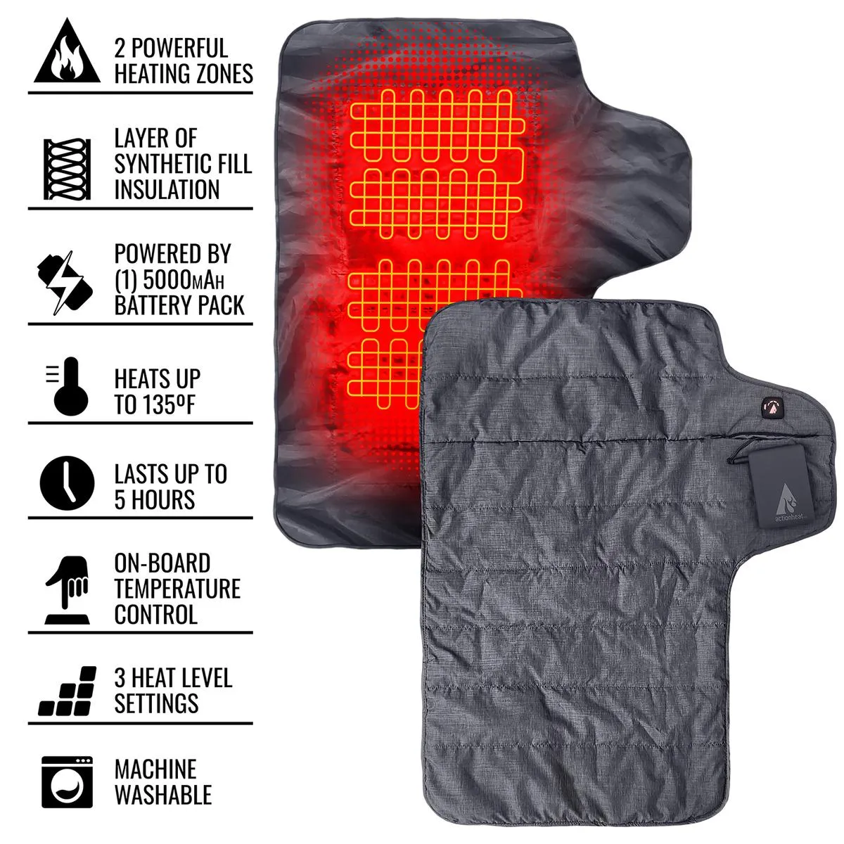 ActionHeat 7V Heated Sleeping Bag Pad