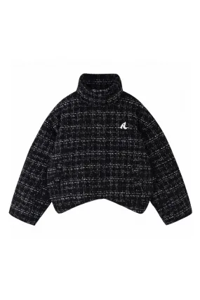 AINTSHY Black Woven Down Jacket