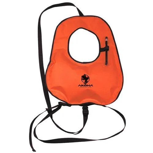 Akona Hi-Viz Snorkel Vest with Oral Inflator