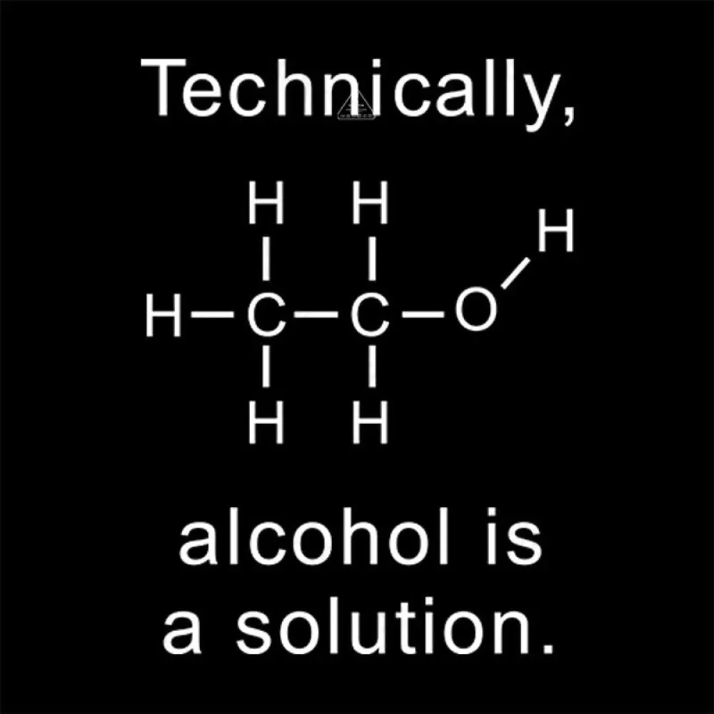 Alcohol Is A Solution T-Shirt