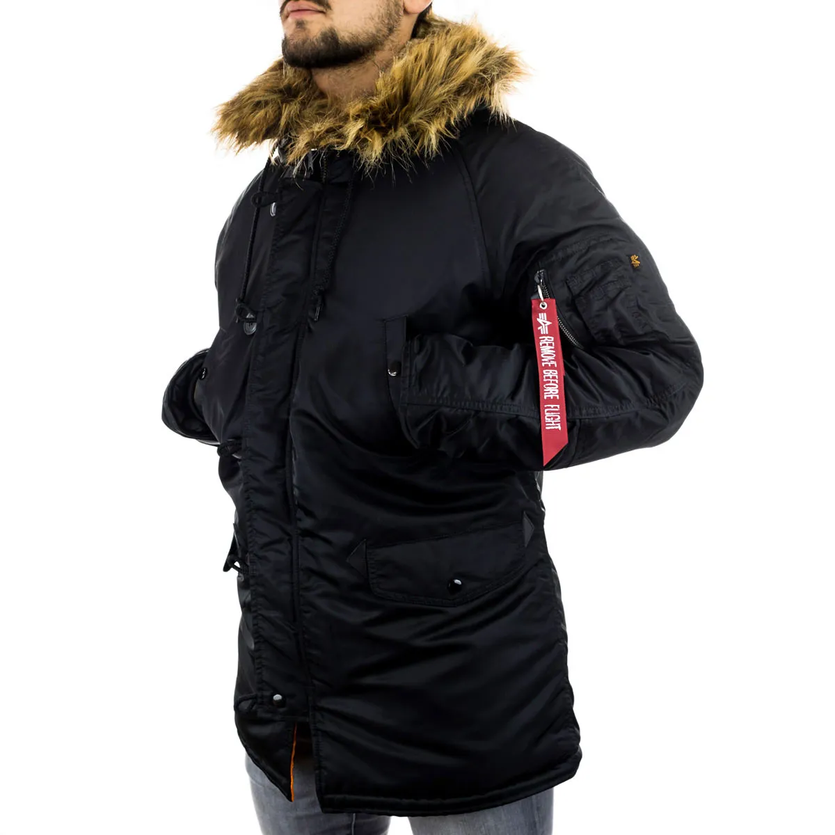 Alpha Industries Inc N3B VF 59 Winter Jacke 103141-03 - schwarz