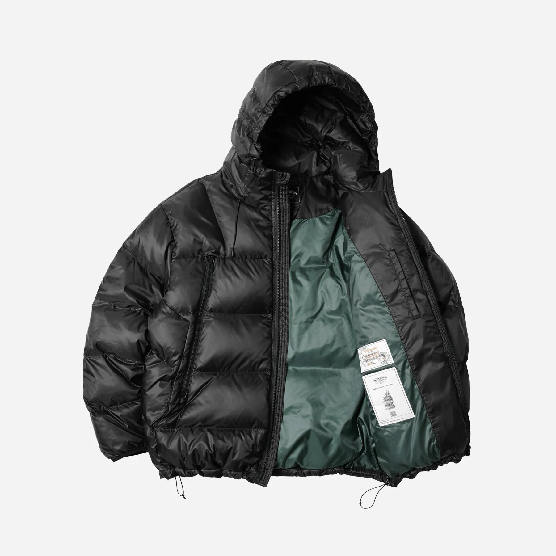 ALTAVIA DOWN PARKA JACKET - BLACK