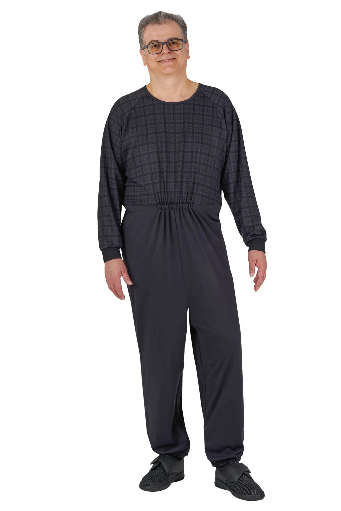 Anti-Strip Jumpsuit - Henry | Black Check