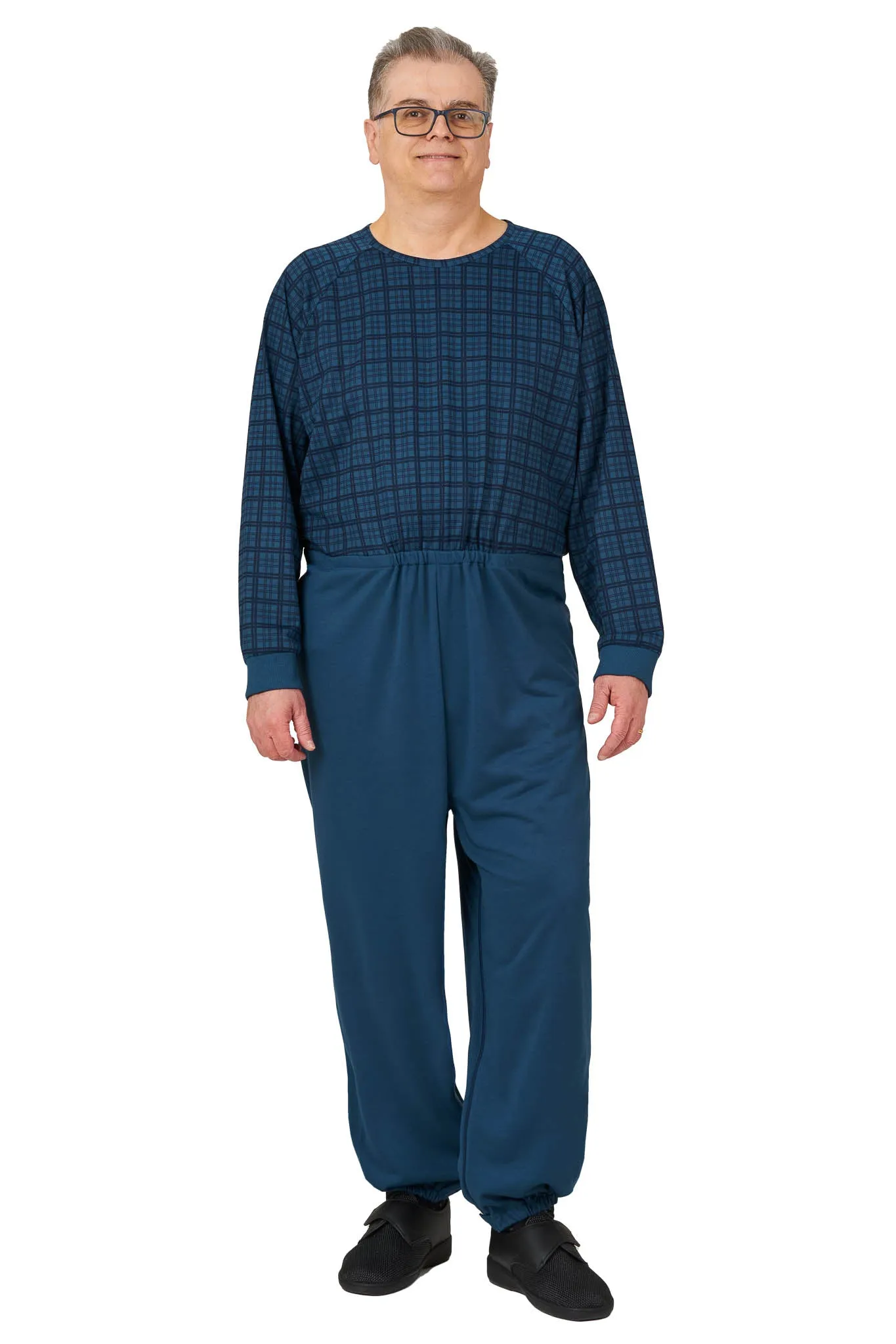 Anti-Strip Jumpsuit - Henry | Navy Check