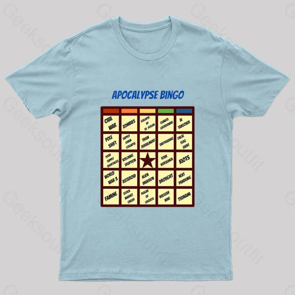 Apocalypse Bingo Geek T-Shirt