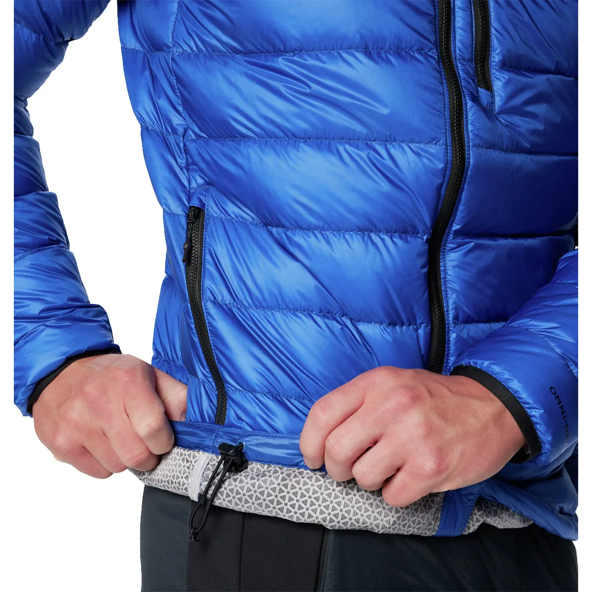 Arctic Crest™ Down Hooded Jacket - Mountain Blue