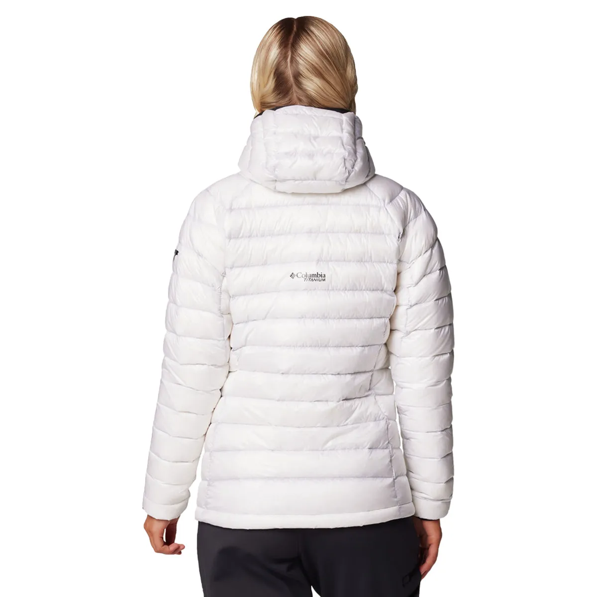 Arctic Crest™ Down Hooded Jacket - White