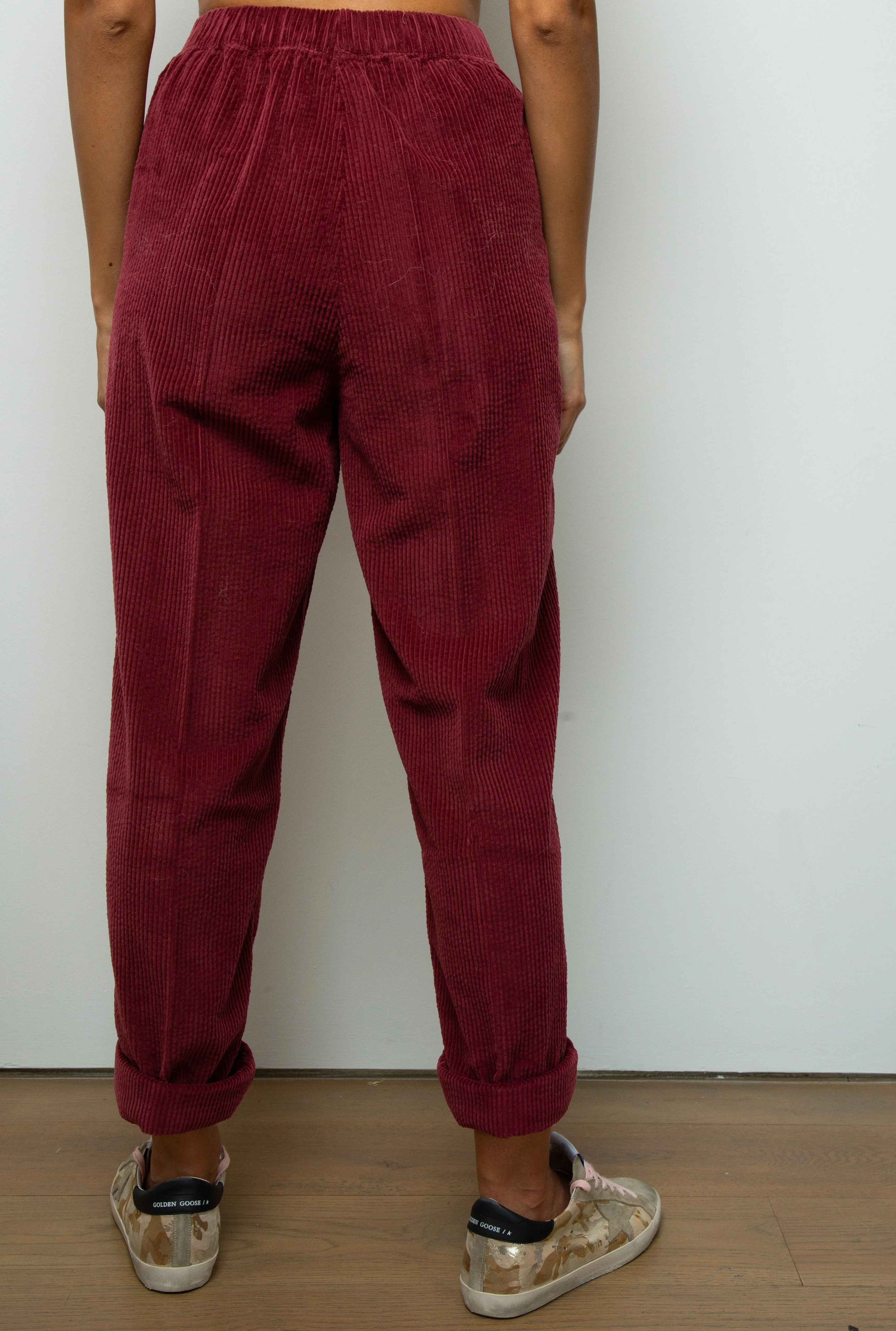 AV Padow Trousers in Lie De Vin