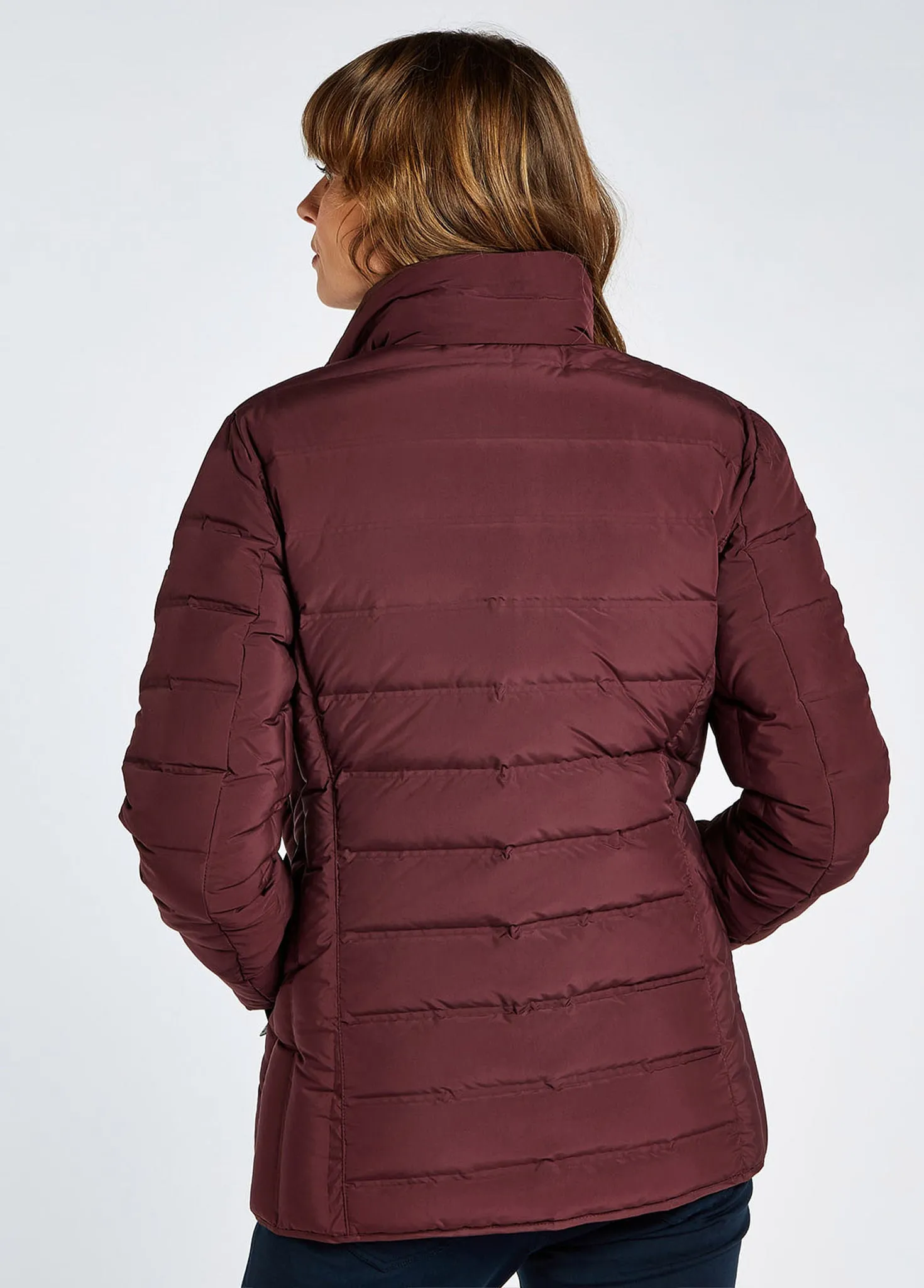 Ballinroe  Down Jacket - Currant