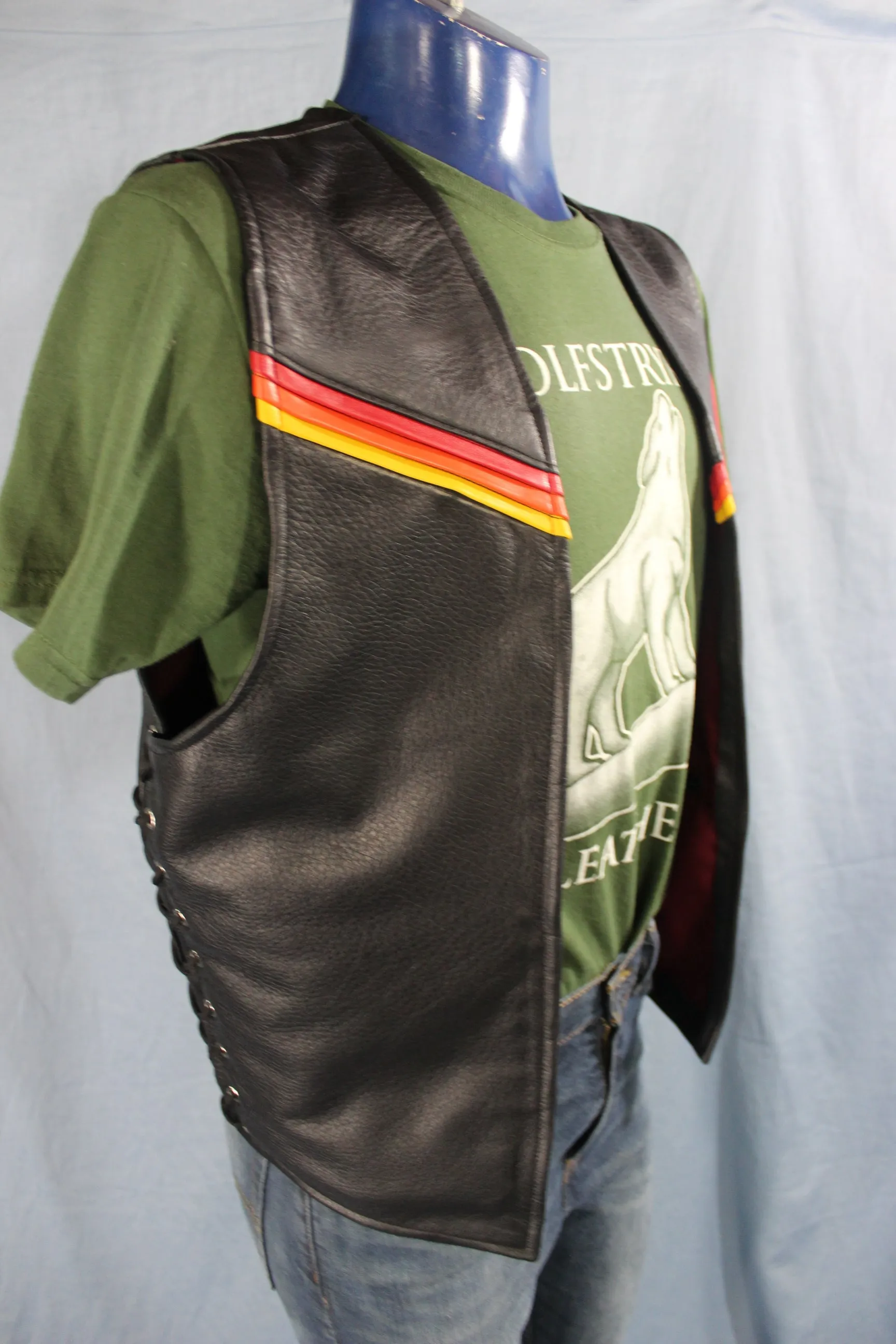 Bar Vest with 3 Shoulder Stripes