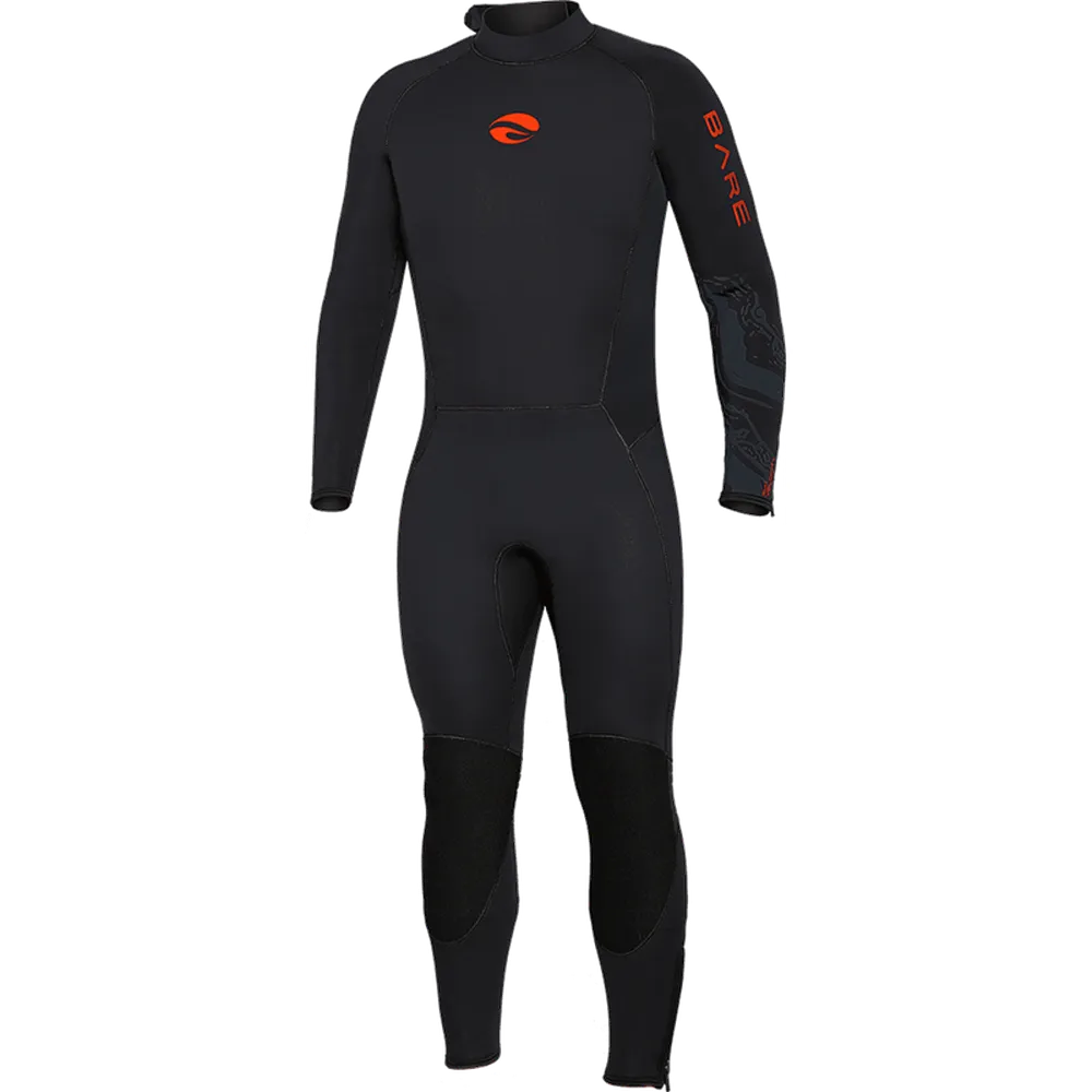 Bare 5 MM Velocity Ultra Full-Stretch Mens Scuba Diving Wetsuit