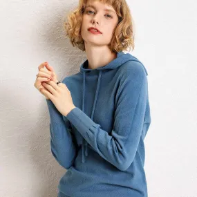 Basic Solid Color Female Wool Pullovers Knitwear Jumpers