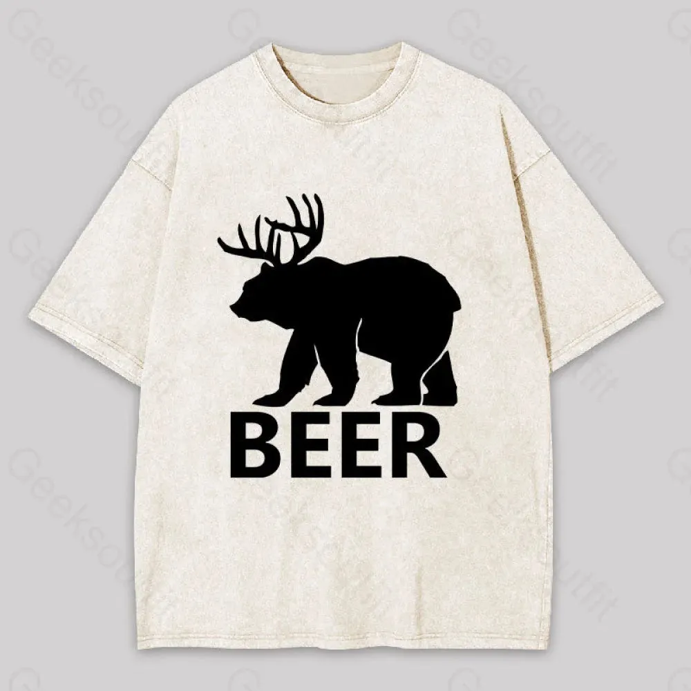 Bear Washed T-shirt