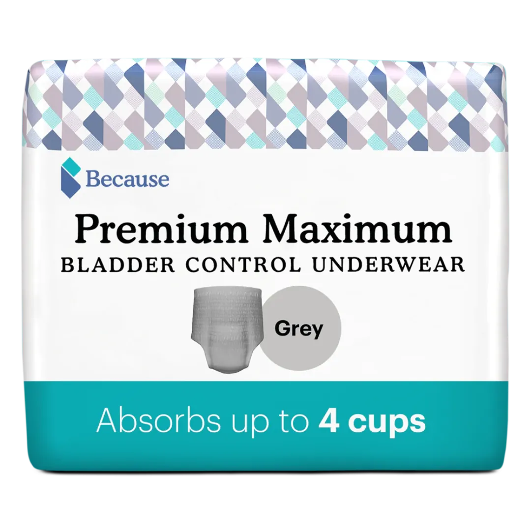 Because Premium Maximum Plus Underwear for Men