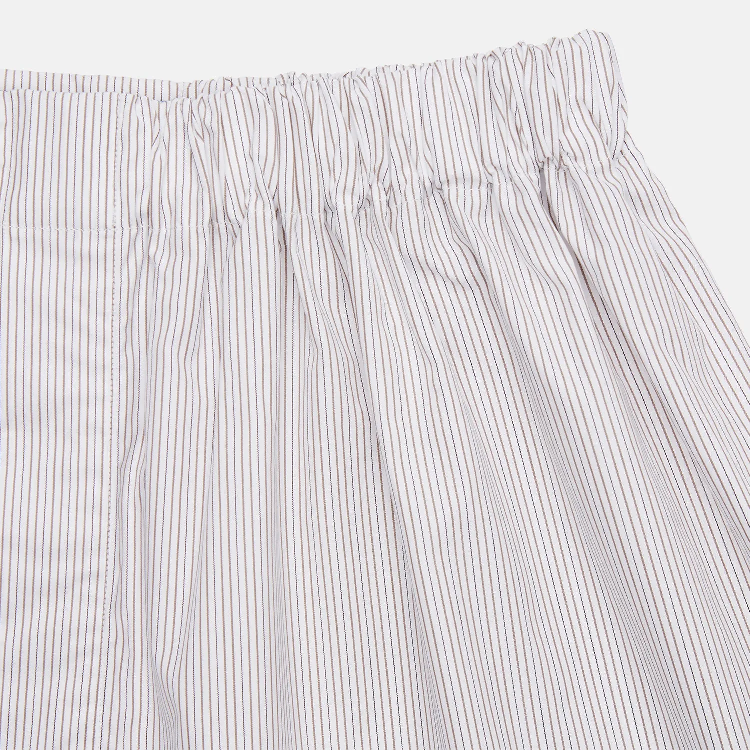 Beige Stripe Cotton Godfrey Boxers