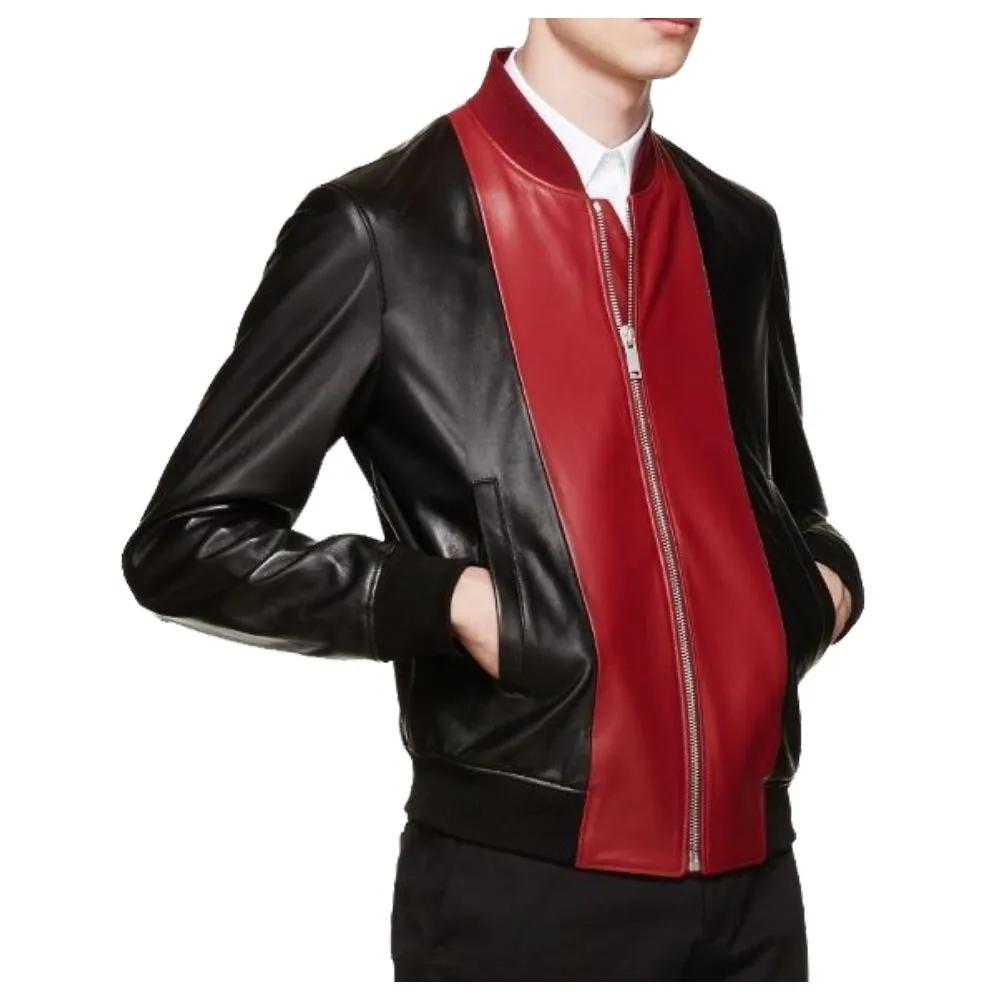 Blouson Fashion Biker jacket Mens