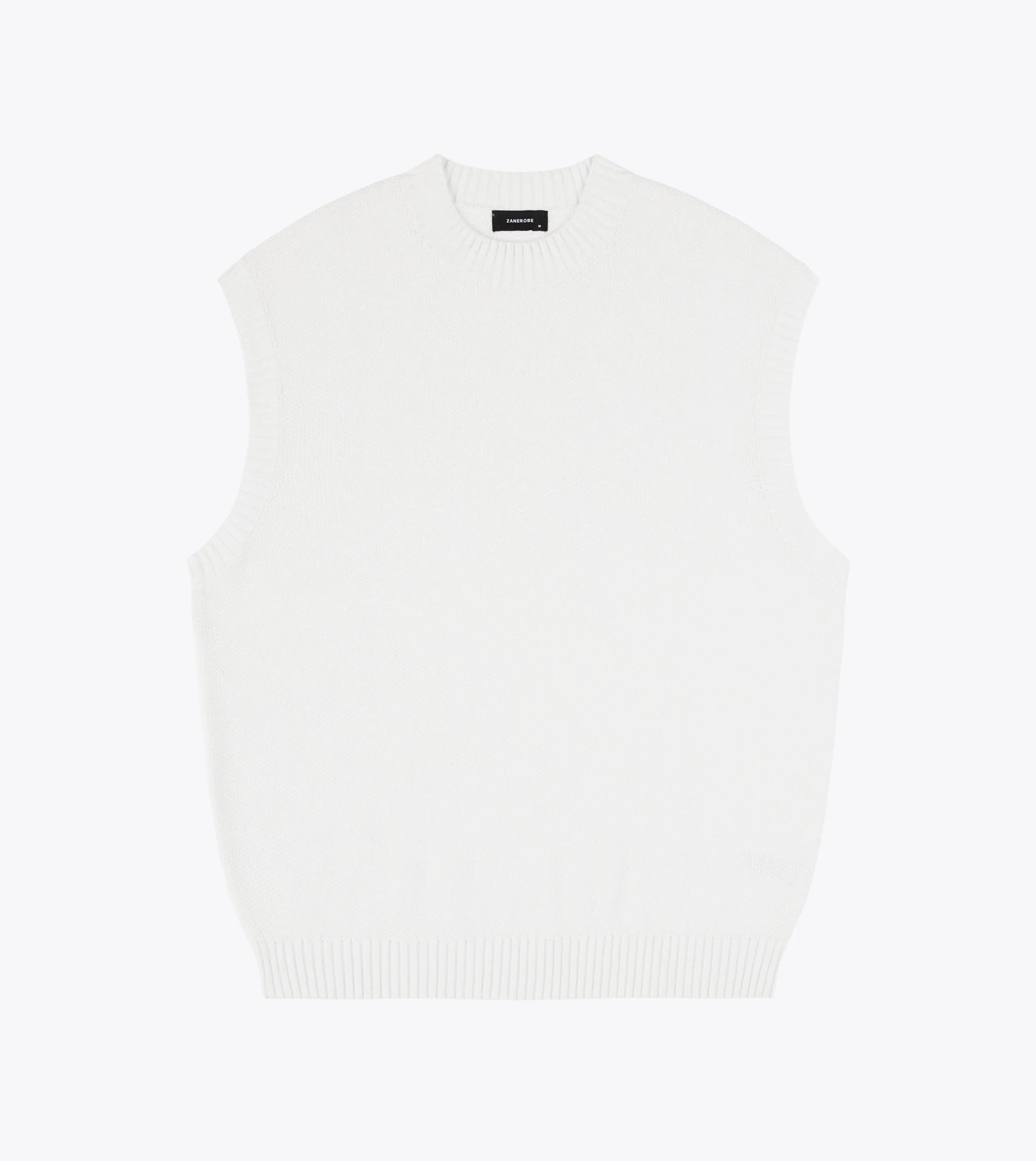 Boucle Vest Vintage White