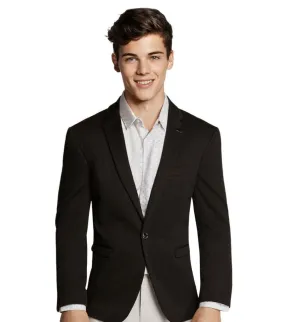 Boy's Black Trendy Slim Fit Sport Jacket/Blazer