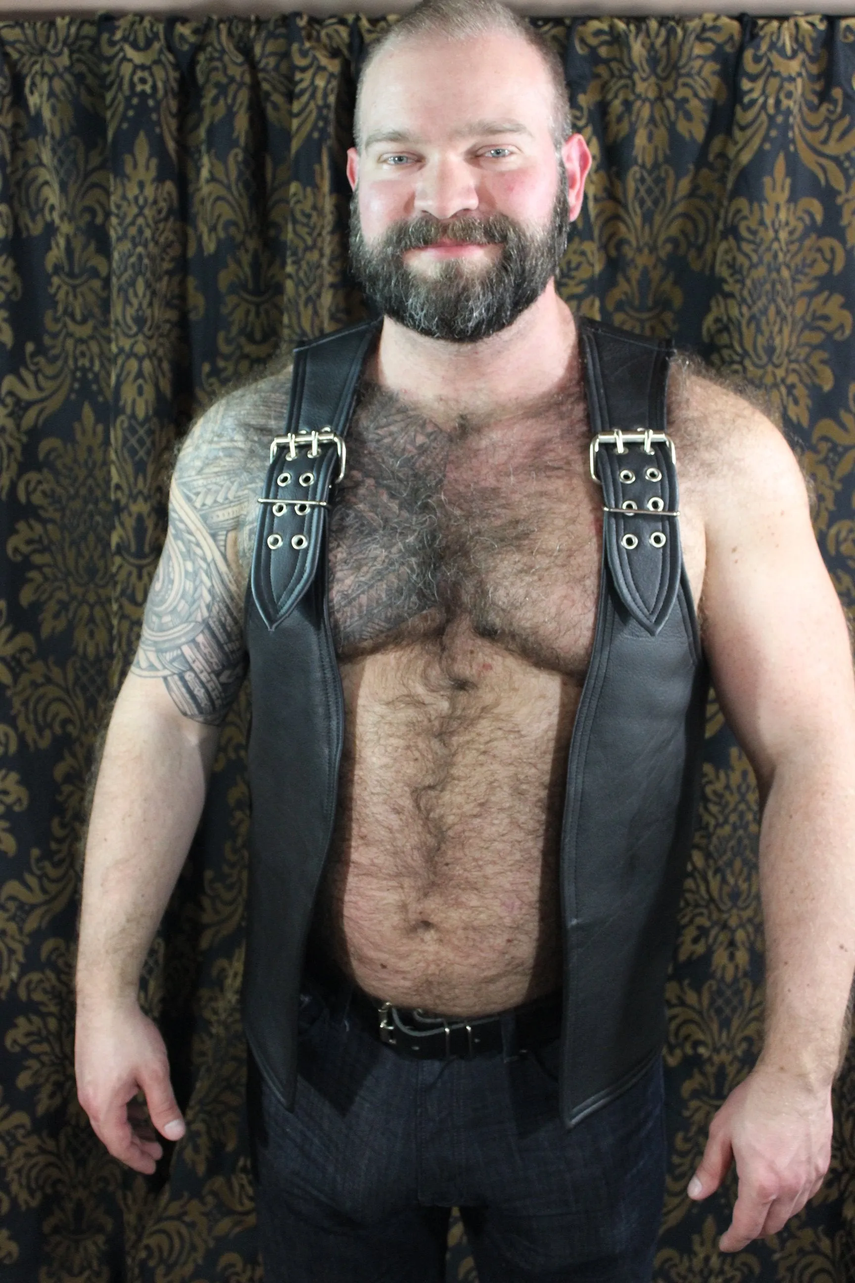 Buckled Shoulder Vest