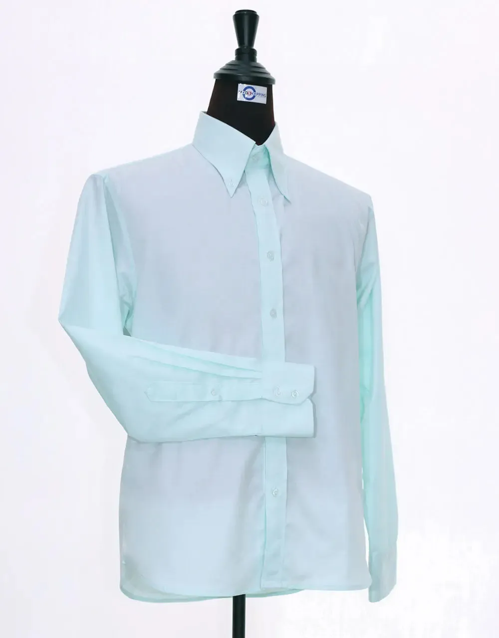 Button Down Shirt - Mint Green Shirt