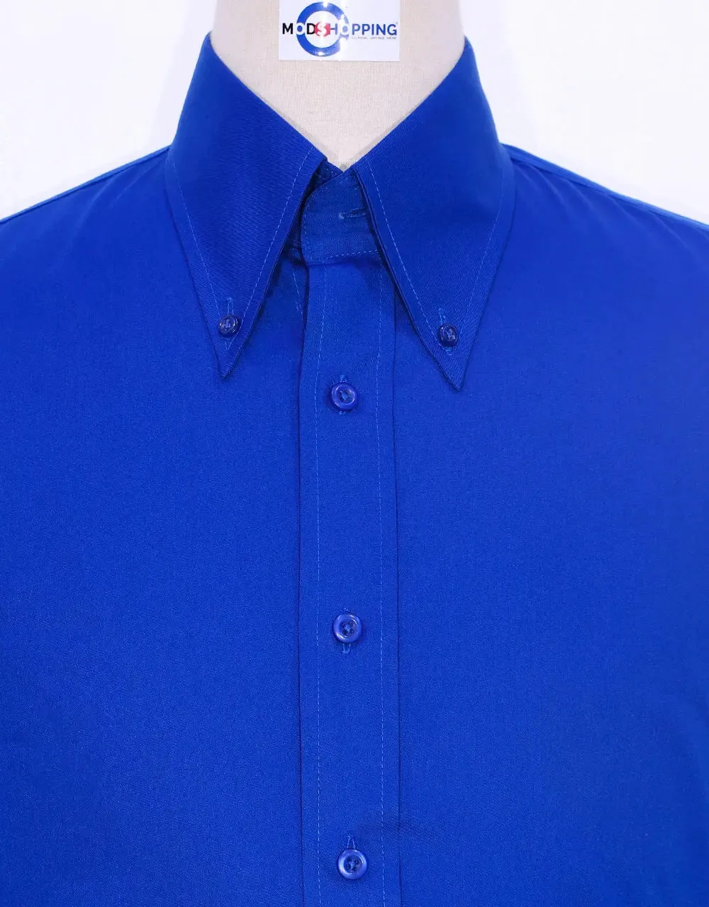 Button Down Shirt - Royal Blue Shirt