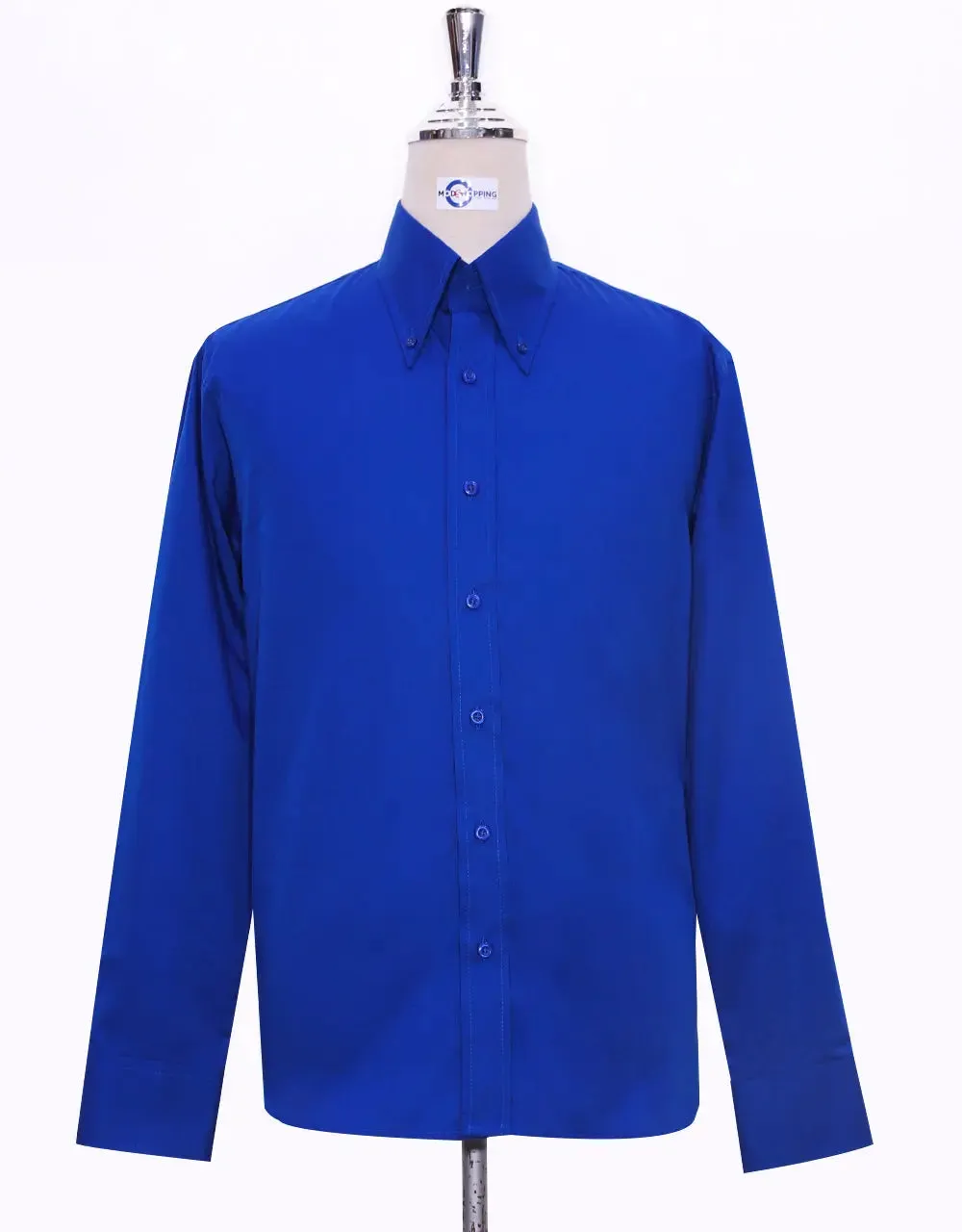 Button Down Shirt - Royal Blue Shirt