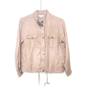 Byron Bay Womens Size L Beige Light Jacket L/s