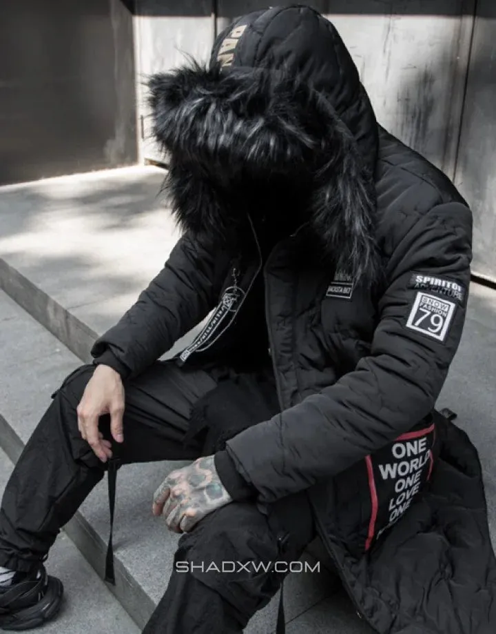 Cargo Jacket with Fur