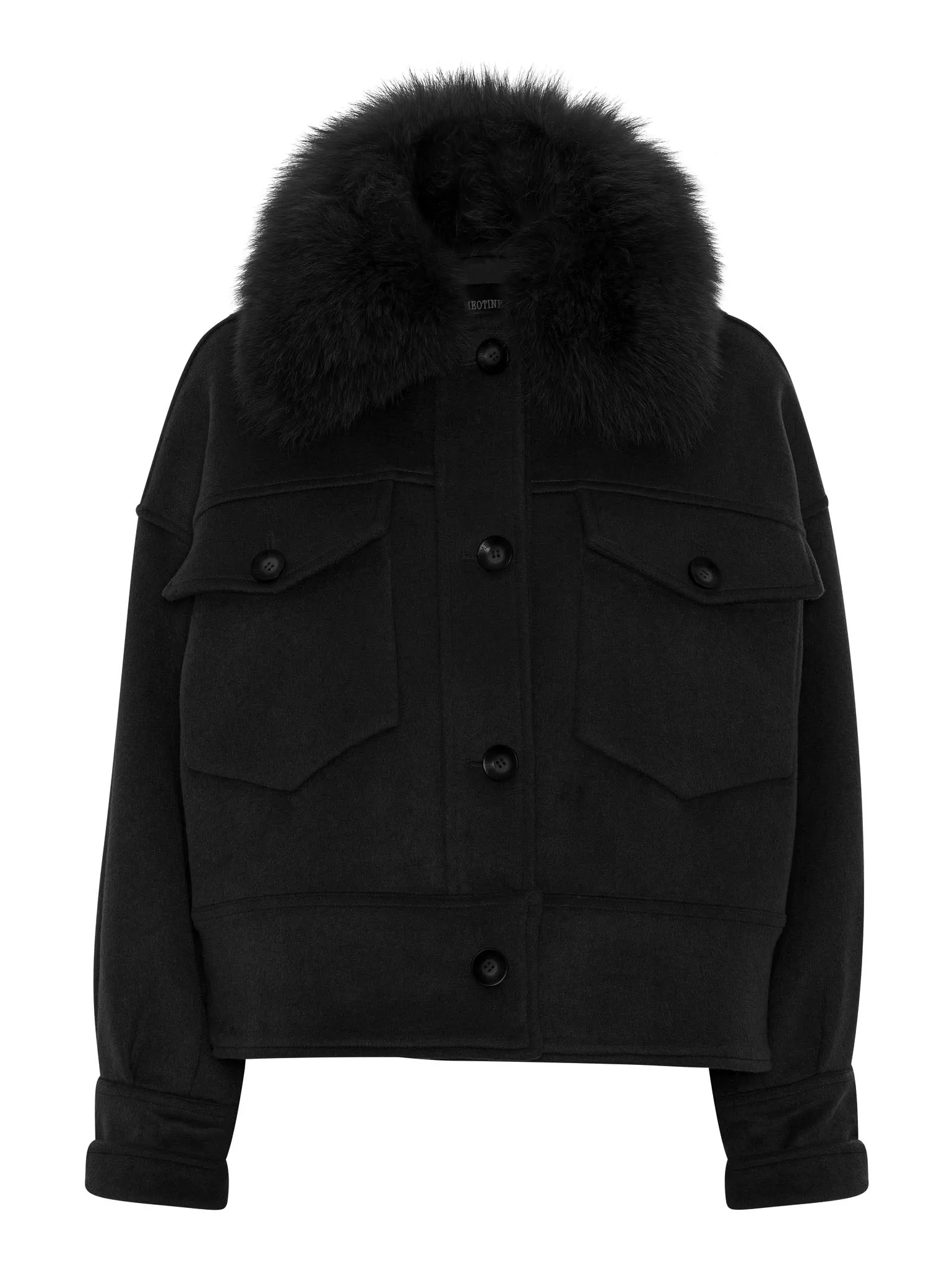 CHARLIE JACKET - WOOL - BLACK