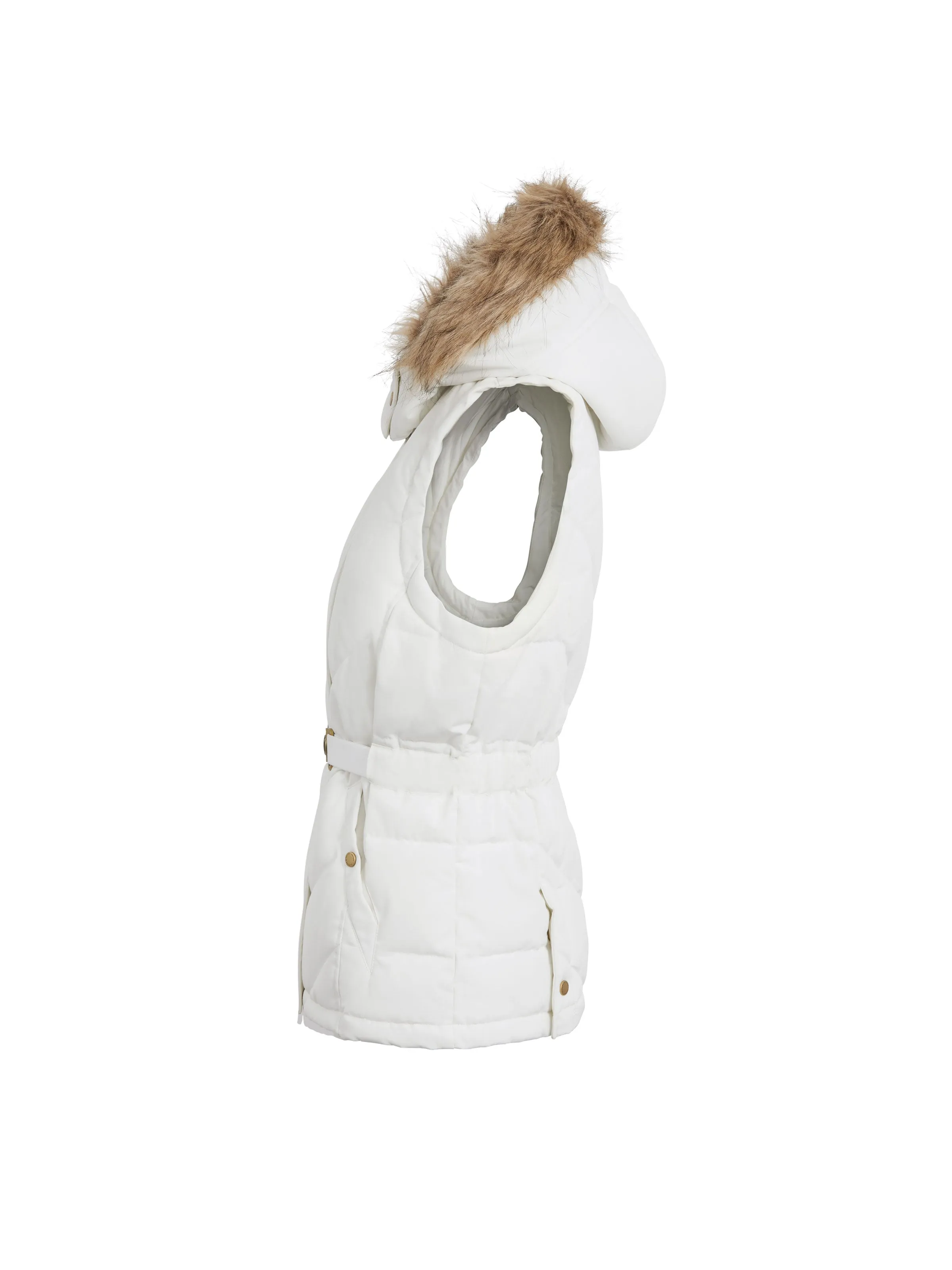 Charlotte Gilet - Winter White