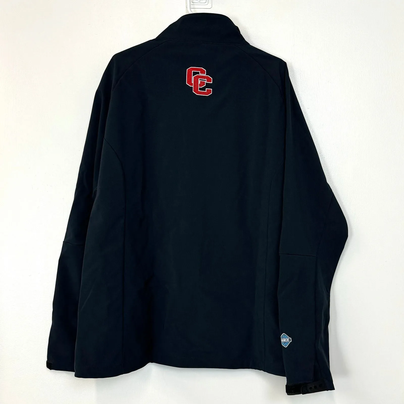 Cherry Creek Bruins Lacrosse | Embroidered Softshell Full-Zip L/s Jacket | Color: Dark Blue | Size: 2XL | NWoT