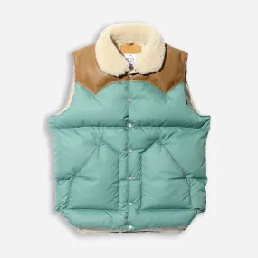 CHRISTY DOWN VEST - EMERALD