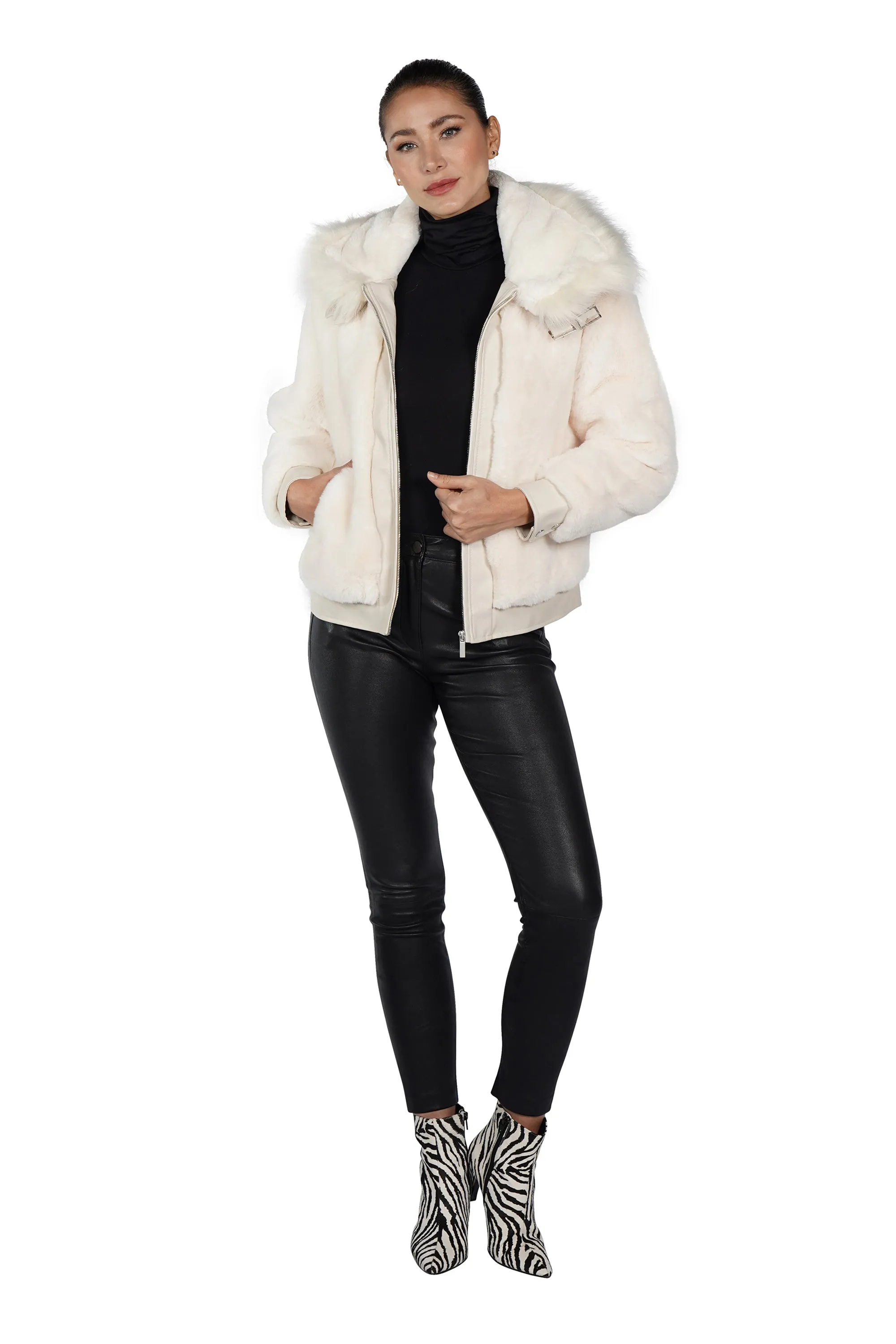 Cindy Lou Faux Fur Jacket