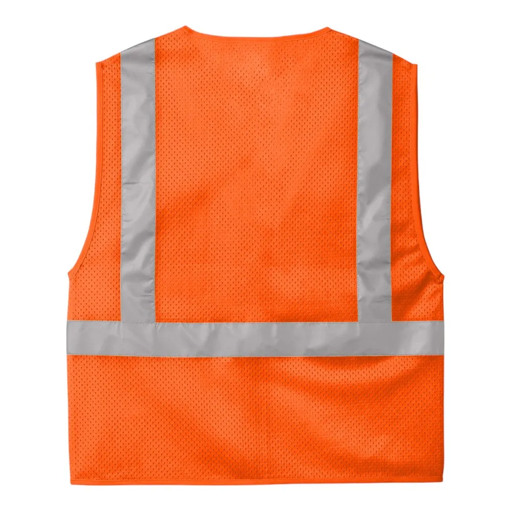 CornerStone ANSI 107 Class 2 Mesh Zippered Vest CSV102