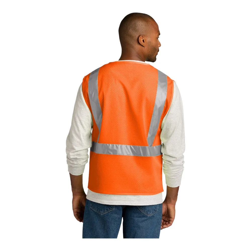 CornerStone ANSI 107 Class 2 Mesh Zippered Vest CSV102